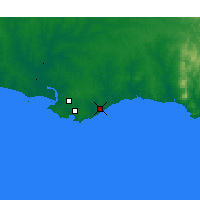 Nearby Forecast Locations - Montevideo - Mapa