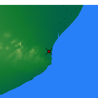 Nearby Forecast Locations - Mar del Plata - Mapa