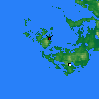 Nearby Forecast Locations - Isla San José - Mapa