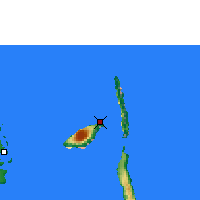 Nearby Forecast Locations - Saratamata - Mapa