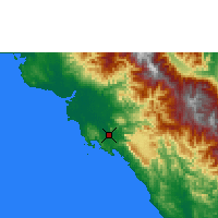 Nearby Forecast Locations - Puerto Moresby - Mapa