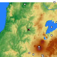 Nearby Forecast Locations - Taumarunui - Mapa