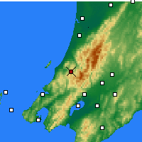 Nearby Forecast Locations - Paraparaumu - Mapa