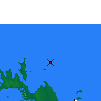 Nearby Forecast Locations - Mccluer Island - Mapa