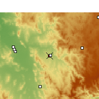 Nearby Forecast Locations - Holsworthy Control Range - Mapa