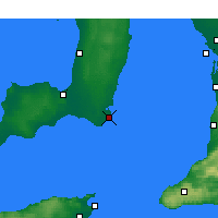 Nearby Forecast Locations - Edithburgh - Mapa
