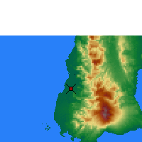 Nearby Forecast Locations - Macasar - Mapa