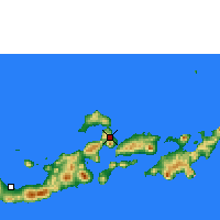 Nearby Forecast Locations - Larantuka/gewaye - Mapa
