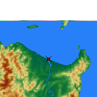 Nearby Forecast Locations - Aparrí - Mapa