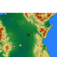 Nearby Forecast Locations - Cabanatúan - Mapa