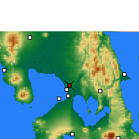 Nearby Forecast Locations - Manila Sc. - Mapa