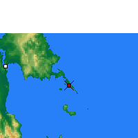 Nearby Forecast Locations - Guiuan - Mapa