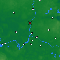 Nearby Forecast Locations - Uraniemburgo - Mapa