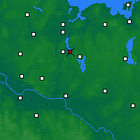 Nearby Forecast Locations - Ratzeburgo - Mapa