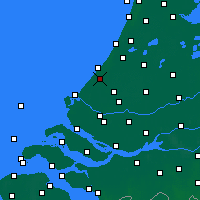 Nearby Forecast Locations - La Haya - Mapa