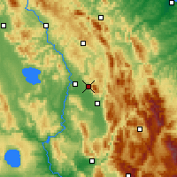 Nearby Forecast Locations - Asís - Mapa