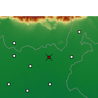 Nearby Forecast Locations - Bahadurganj - Mapa
