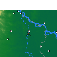 Nearby Forecast Locations - Baharampur - Mapa