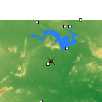 Nearby Forecast Locations - Bargarh - Mapa