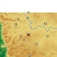 Nearby Forecast Locations - Chikodi - Mapa