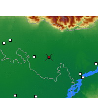 Nearby Forecast Locations - Koch Bihar - Mapa