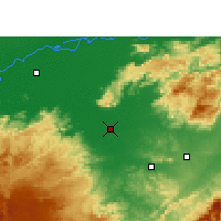 Nearby Forecast Locations - Hojai - Mapa