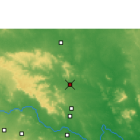 Nearby Forecast Locations - Kaghaznagar - Mapa