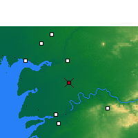 Nearby Forecast Locations - Karjan - Mapa