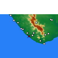 Nearby Forecast Locations - Kollancode - Mapa