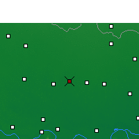 Nearby Forecast Locations - Madhepura - Mapa