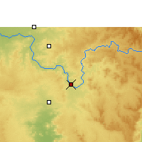 Nearby Forecast Locations - Maharajpur - Mapa