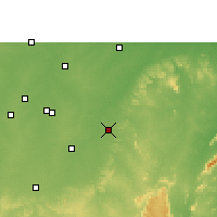 Nearby Forecast Locations - Mahasamund - Mapa