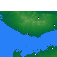 Nearby Forecast Locations - Mandvi - Mapa