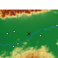 Nearby Forecast Locations - Mangaldai - Mapa