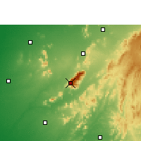 Nearby Forecast Locations - Monte Ābū - Mapa