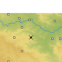 Nearby Forecast Locations - Mukhed - Mapa