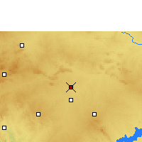 Nearby Forecast Locations - Nargund - Mapa