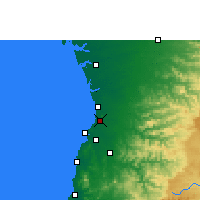 Nearby Forecast Locations - Pardi - Mapa