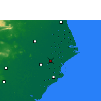 Nearby Forecast Locations - Pattamundai - Mapa