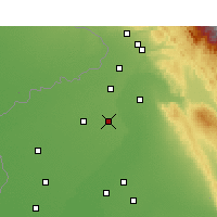 Nearby Forecast Locations - Qadian - Mapa