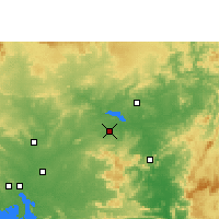 Nearby Forecast Locations - Rajagangapur - Mapa