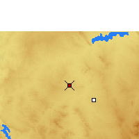 Nearby Forecast Locations - Ranibennur - Mapa