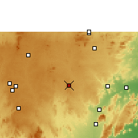 Nearby Forecast Locations - Robertsonpet - Mapa