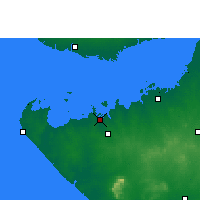 Nearby Forecast Locations - Salaya - Mapa