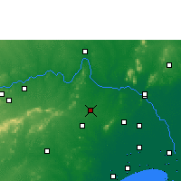 Nearby Forecast Locations - Sattenapalle - Mapa