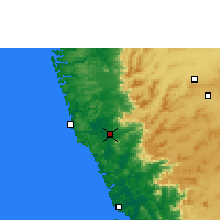 Nearby Forecast Locations - Sawantwadi - Mapa