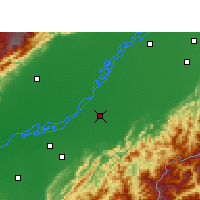Nearby Forecast Locations - Sivasagar - Mapa