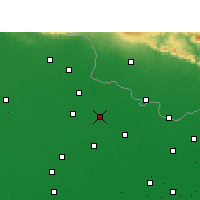Nearby Forecast Locations - Sugauli - Mapa