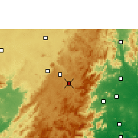 Nearby Forecast Locations - Sunabeda - Mapa