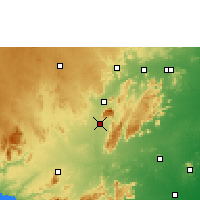 Nearby Forecast Locations - Tirupattur - Mapa